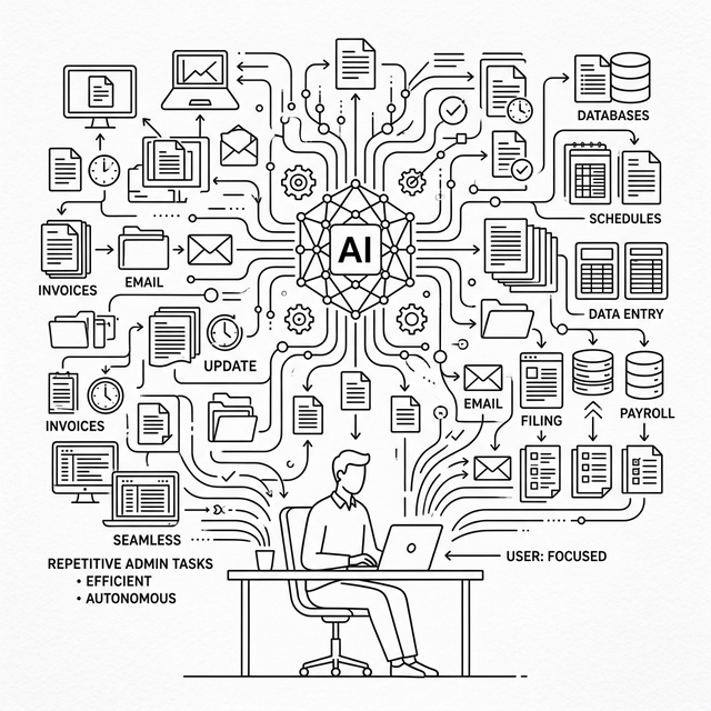 當行政工作出現時